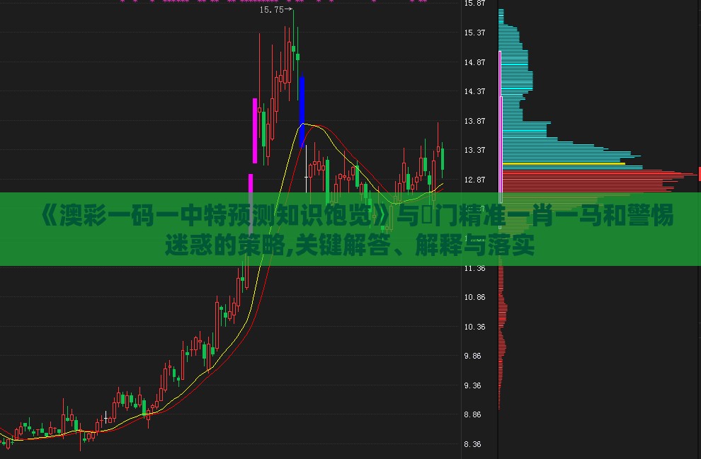 《澳彩一码一中特预测知识饱览》与澚门精准一肖一马和警惕迷惑的策略,关键解答、解释与落实